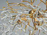 Сучасна кришталева люстра 1607-600GD, фото 4