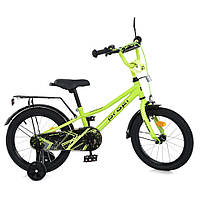 Велосипед детский PROF1 MB 18013, 18 дюймов, салатовый, Toyman