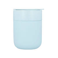 Кружка с крышкой для кофе Cute Travel Mugs 295-Light-Blue 295 мл голубая высокое качество