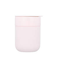 Кружка с крышкой для кофе Cute Travel Mugs 295-Pink 295 мл розовая высокое качество