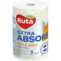Бумажные полотенца Ruta Selecta Mega roll 3 слоя 1 шт. (4820023745643) ТЦ Арена ТЦ Арена