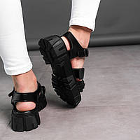 Женские сандалии Fashion Nala 3665 37 размер 23,5 см Черный высокое качество