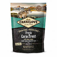 Сухой корм Carnilove Fresh Carp Trout 1,5 kg (для взрослых собак) IX, код: 2734178