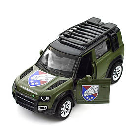 Автомодель серії "Шеврони Героїв" Land Rover Defender 110 "25 ОПДБр" TechnoDrive 250289M, Toyman