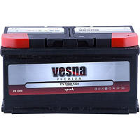 Аккумулятор автомобильный Vesna 100 Ah/12V Premium Euro (415 100)