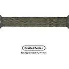Ремінець для смарт-годинника ArmorStandart Braided Solo Loop для Apple Watch 42-44 mm Size 6 (148 mm) Inverness Green (A Citron, фото 2