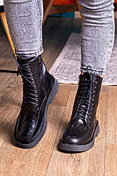 Ботинки женские Fashion Tootsie 2409 36 размер 23,5 см Черный высокое качество