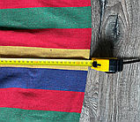 Гамак GamaK 200 х 150 см із планкою 80 см лежак мексиканський тканинний підвісний на весь зріст Червоний, фото 10