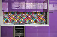 Кухонный фартук Zatarga Уют 600х2500 мм Фиолетовый (Z180098 1) EM, код: 1836409