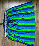 Гамак GamaK 200 х 150 см із планкою 80 см лежак мексиканський тканинний підвісний на весь зріст синій, фото 3