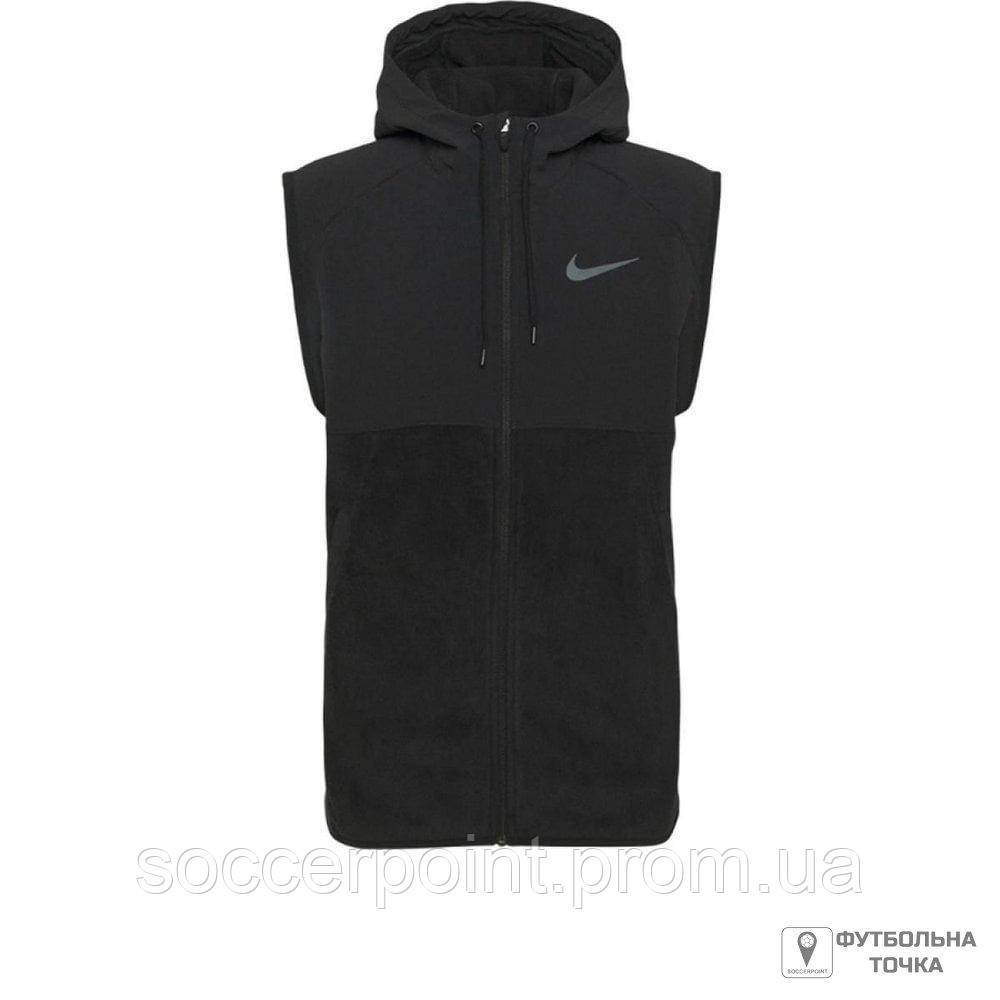 Жилетка Nike Therma-Fit Black DD2132-010 (DD2132-010). Чоловічі спортивні безрукавки. Спортивний чоловічий одяг.