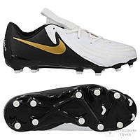 Бутсы детские Nike JR Phantom GX II Academy FG/MG FD6722-100 (FD6722-100). Футбольные бутсы для детей. Копочки