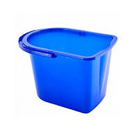 Ведро пластиковое Stenson 122024-blue 14 л синее высокое качество