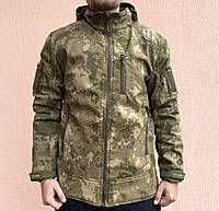 Куртка мужская тактическая Мультикам Combat Турция Софтшел Soft-Shell ВСУ (ЗСУ) 8067 S высокое качество