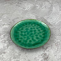 Тарелка OLens Зеленая лагуна JM-1004 21 см высокое качество
