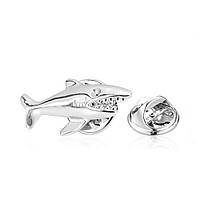 Значок BROCHE Акула серебристый BRGV113305 CS, код: 7815844