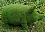 Декоративна фігурка Engard Green pig 35х15х18 см (PG-01) SC, код: 7224386, фото 2