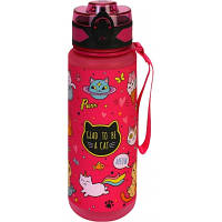 Поїльник-непроливайка Cool For School Kitty, 500 мл, рожевий (CF61309)