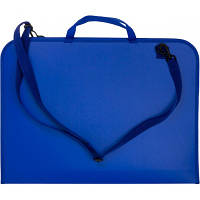 Папка-портфель Cool For School А3 пластиковий на блискавці, синій (CF30005)