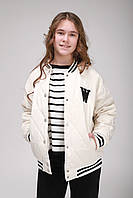 Куртка для дівчинки XZKAMI 5334 164 см Молочний (2000989344667) IB, код: 8113655