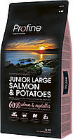 Сухой корм д щенков и юниоров крупных пород Profine Junior Salmon Potatoes 15 кг PS, код: 2652090