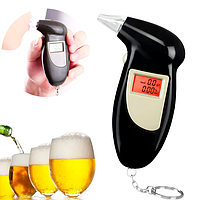 Брелок Алкотестер Alcohol Tester з мундштуками на батарейках кишеньковий