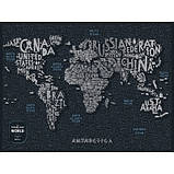 Скретч карта мира Travel Map Letters World (4820191130425), фото 2