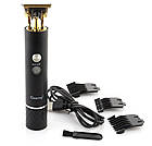 Машинка для стриження Geemy GM-6605, чорна, фото 2