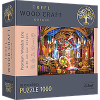 Фигурный деревянный пазл Trefl Комната колдуна 1000 элементов 52х38 см 20146 KB, код: 8264945