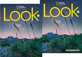 Look 6 Student's Book + Workbook / Комплект: (учобник + зошит) Mary Charrington. National Geographic