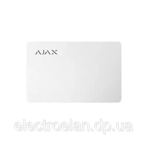 Безконтактна Картка Pass White 10 Шт. (23500.89.Wh) Ajax