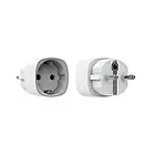 Бездротова Розумна Розетка Socket З лічильником Енергоспоживання White (13305.34.Wh1) Ajax, фото 3