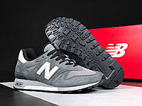 Мужские кроссовки New Balance 1300 Gray Black (Серые) Обувь Нью Беланс 1300 замша сетка демисезон