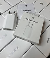 Зарядний пристрій iPhone 5W 1A ORIGINAL USB Power Adapter (MD813ZM/A)