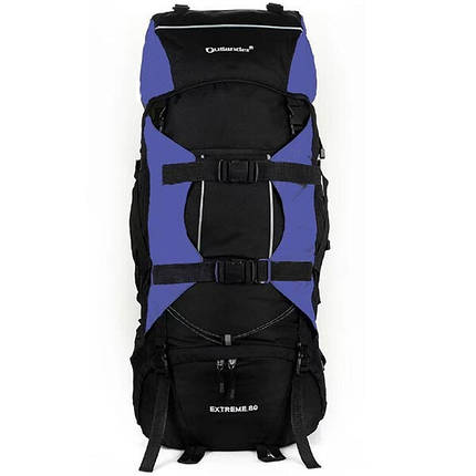 Рюкзак туристичний на 80л чорно-синій New Outlander NO-2452, фото 1