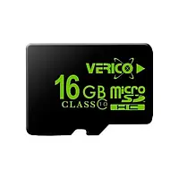 Карта памяти Verico 1MCOV-MDH9G3-NN Black microSDHC Class 10 UHS-I