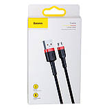 Кабель USB Baseus USB to Micro 1.5A 2m CAMKLF-C Колір Червоный, 09, фото 3