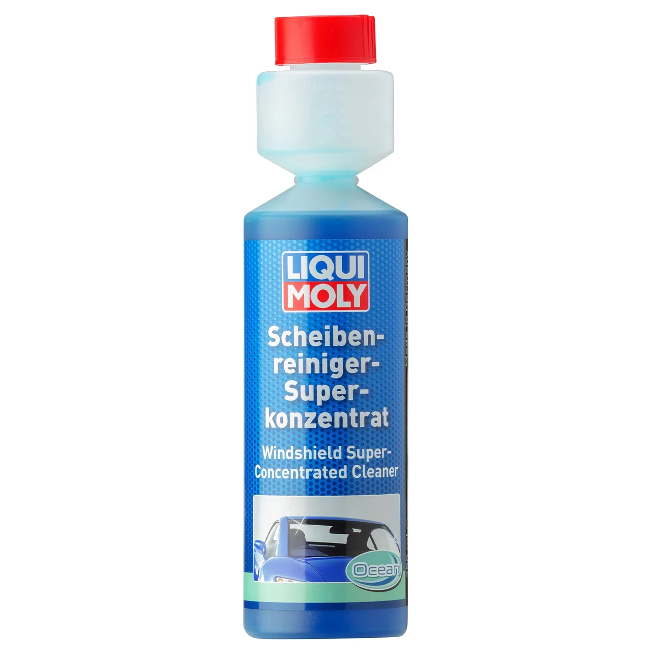 Омивач скла літній LIQUI MOLY Scheiben-Reiniger-Super Konzentrat "Океан" 1:100 концентрат 250 мл (21708)