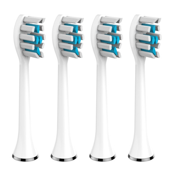 Насадки для ультразвукової зубної щітки Medica+ PROBRUSH 9.0 комплект 4шт Білі 50111, фото 1