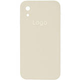 Чохол Silicone Case Square Full Camera для iPhone Xr Колір 01.Mint, фото 8