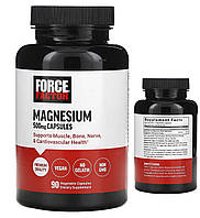Force Factor магний 500 мг 90 растительных капсул