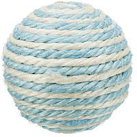 Мяч для кошки верёвочный сизаль Trixie TX-4075 6,5см