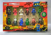 Набор Игровых фигурок Star toys NinjaGo Мастера кружитцу 12 штук 0297E