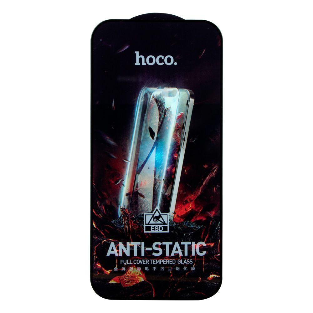 Захисне скло Hoco G10 HD Anti-static for Apple iPhone 14 Pro 25 шт Колір Чорний, фото 1