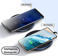 Беспроводное зарядное устройство Qi 15 Вт для Iphone 13 12 11 Pro Xs Max Mini X Xr Induction Fast Wireless