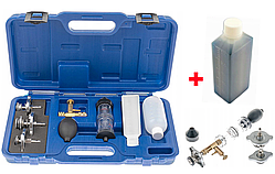 Набір для діагностики витоків із блоку циліндрів ГБЦ (з рідиною), ALFA 06201