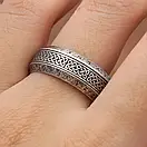 Кільце печатка перстень чоловіче сталеве MIDGARD 19 з медичної нержавіючої сталі з Рунами, фото 4