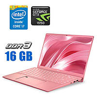 Ігровий ноутбук MSI Prestige 14 Pink Edition/ 14" 1920x1080/ i7-10710U/ 16GB RAM/ 512GB SSD/ GTX 1650 4GB