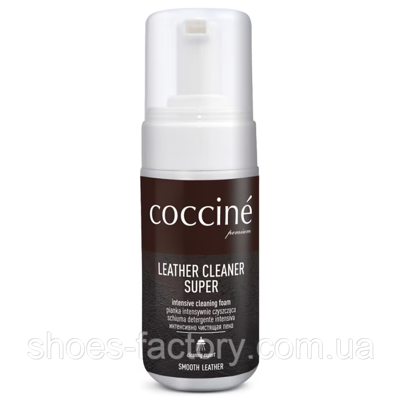 Очищувач для гладкої шкіри Coccine Leather Cleaner Super 100 мл