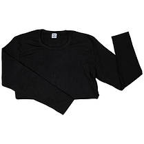 Комплект термобілизни чорний Dorea розмір M, фото 3